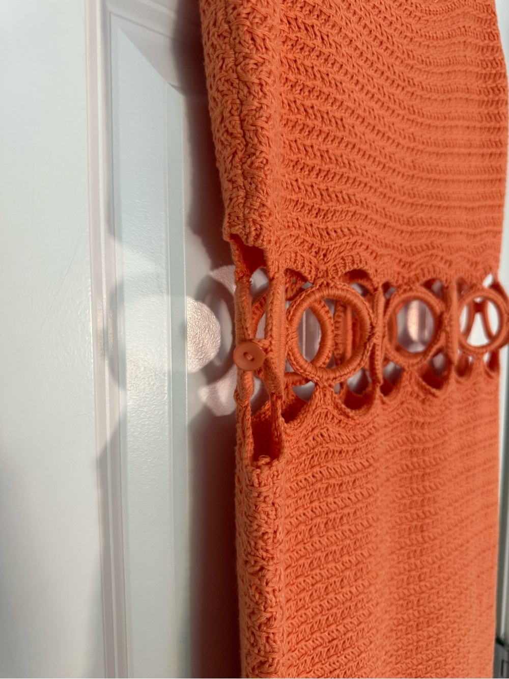 NWT 12th Tribe Crochet Cutout Maxi Dress - Picture 6 of 9